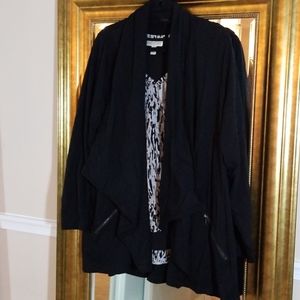 Apt 9 jacket/sweater with zip pockets